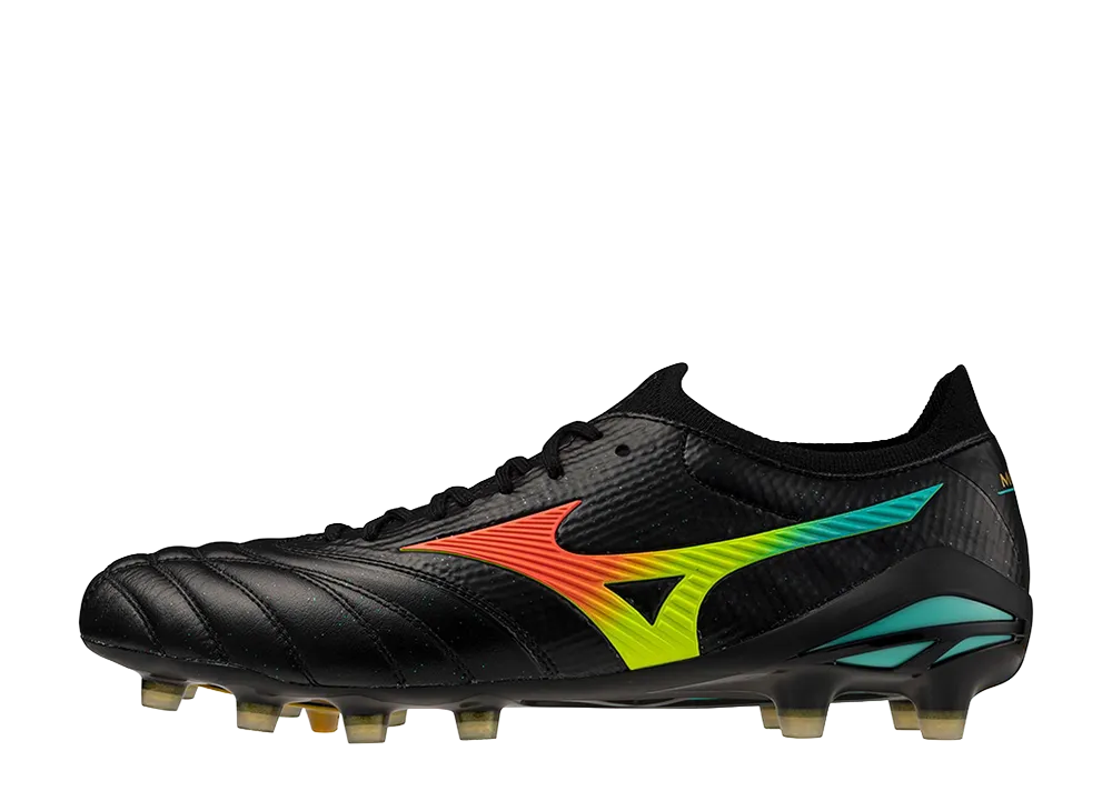 Mizuno Morelia Neo 5 β Japan "Black/Orange/Yellow/Green"