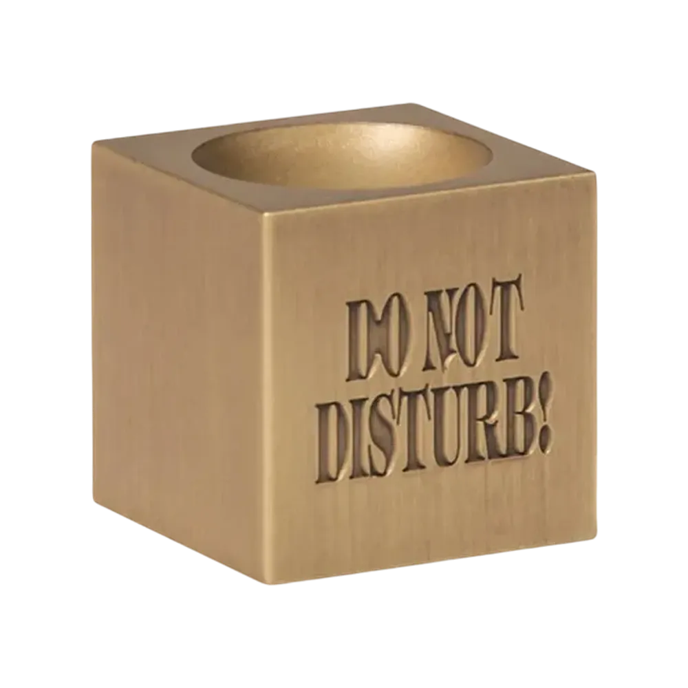 Carhartt WIP Do Not Disturb Incense Holder "Gold"