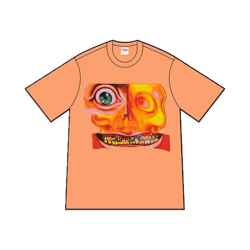 Supreme Face Tee "Peach"