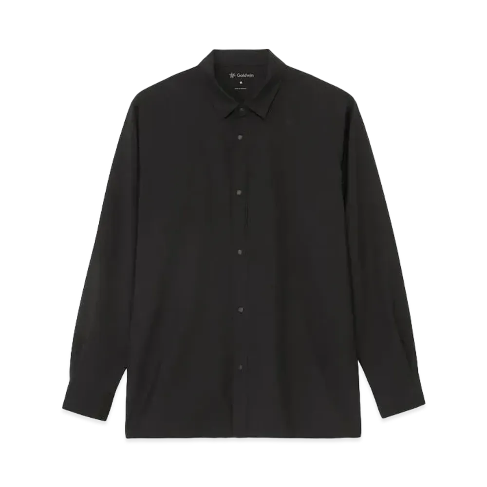 Goldwin Wool Hike Shirt (Unisex) "Black"
