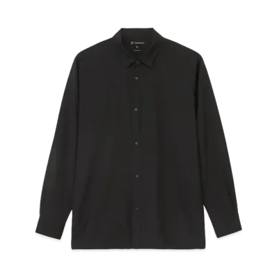 Goldwin Wool Hike Shirt (Unisex) "Black"