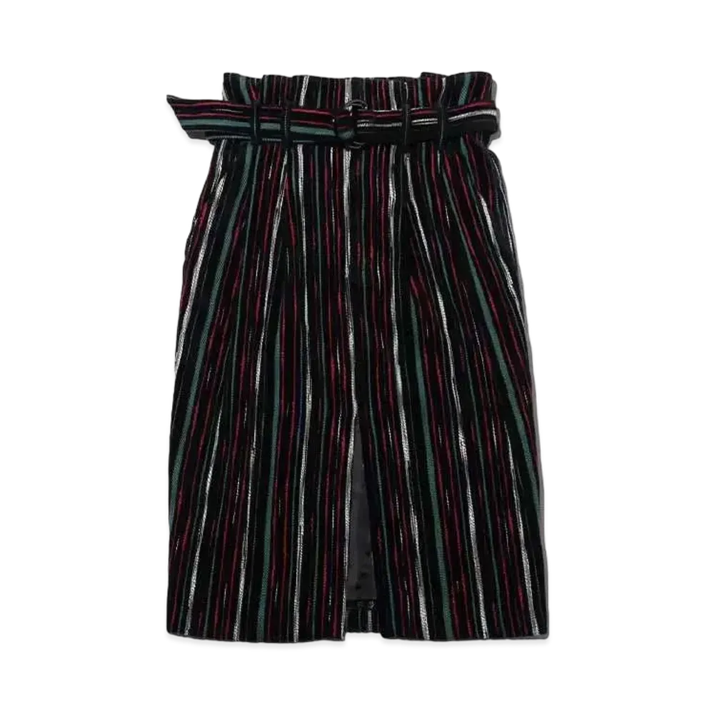 atmos pink Mall Jacquard Striped Tight Skirt "Multi"