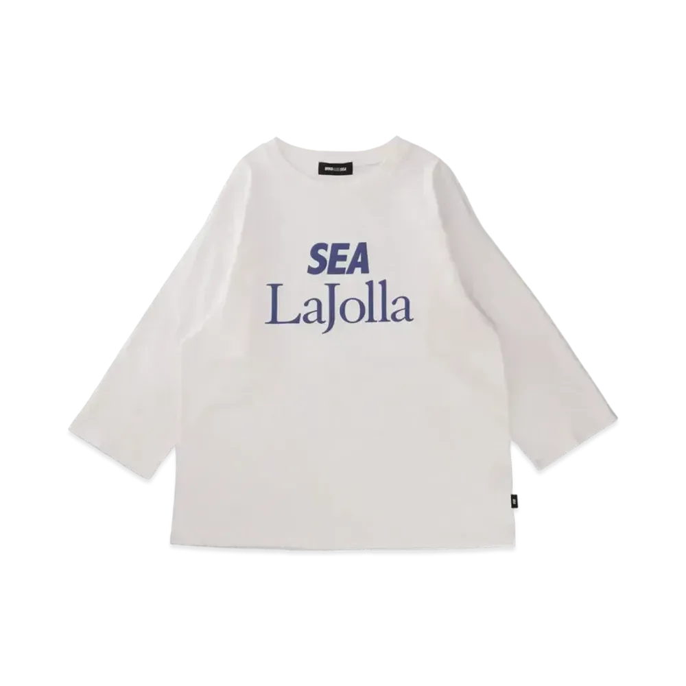 WIND AND SEA La Jolla_WDS Football Tee "White"