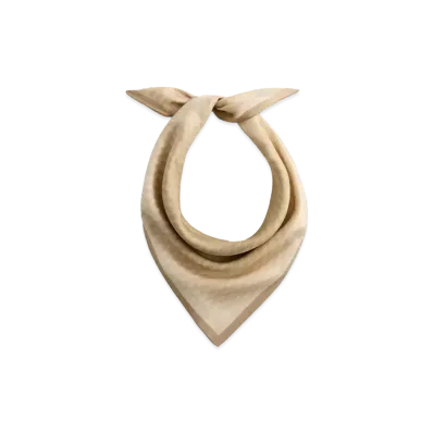 Kith Monogram Ombre Printed Silk Scarf "Canvas"