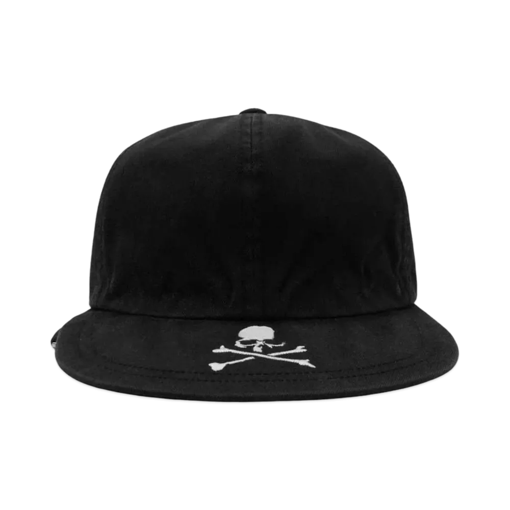 KATHARINE HAMNETT × MASTERMIND ORGANIC COTTON LOGO CAP "BLACK"