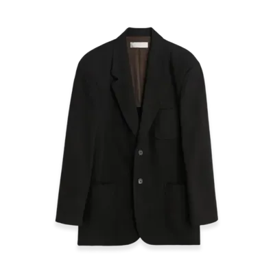 OUR LEGACY Embrace Blazer "Draping Black Canvas"