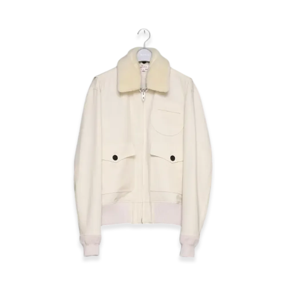 MASU Sweet Pilot Flight Jacket "White"
