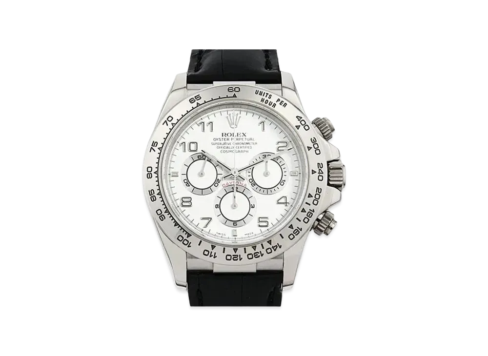 ROLEX Cosmograph Daytona "White/White Gold"
