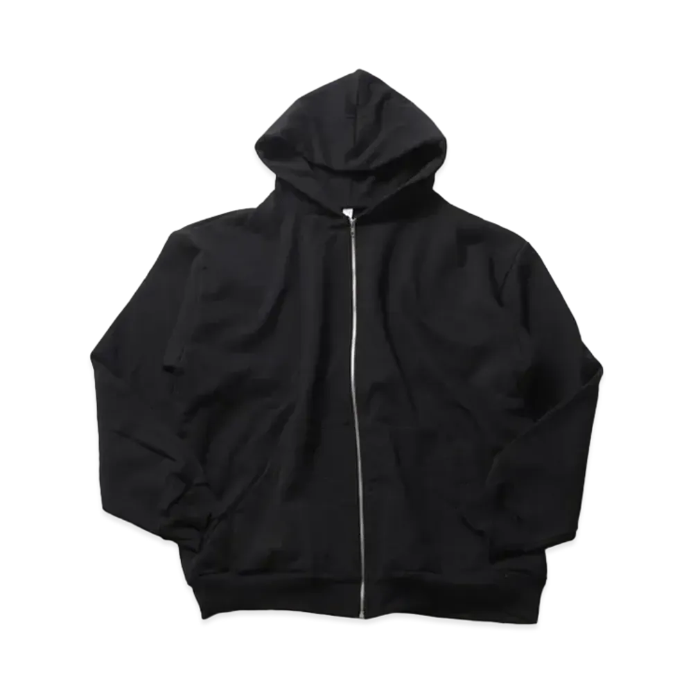 Los Angeles Apparel 14.0Oz Heavy Fleece Zip Up Hood Sweat "Black"