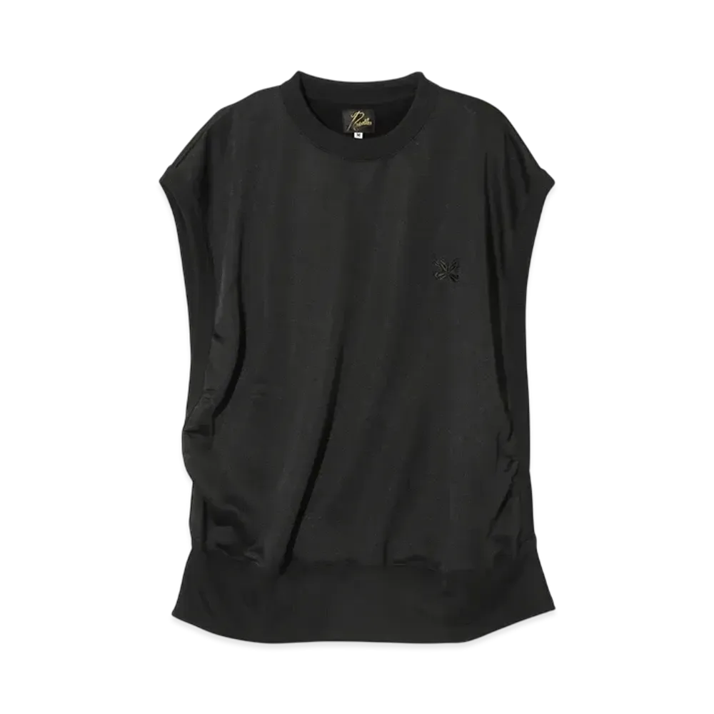 NEEDLES Sleeveless Shirt - Bright Jersey "Black"