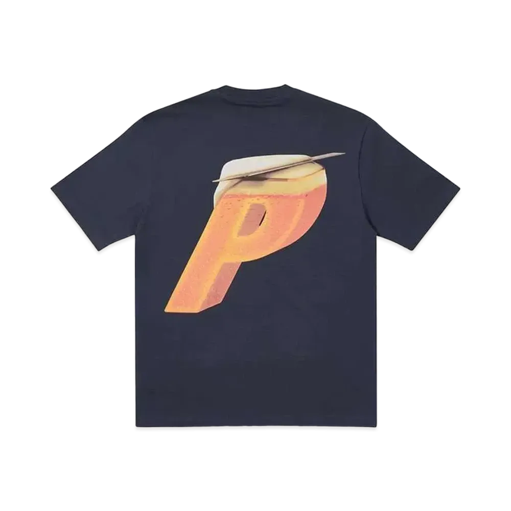 PALACE Stella Artois P-Skim T-Shirt "Navy"
