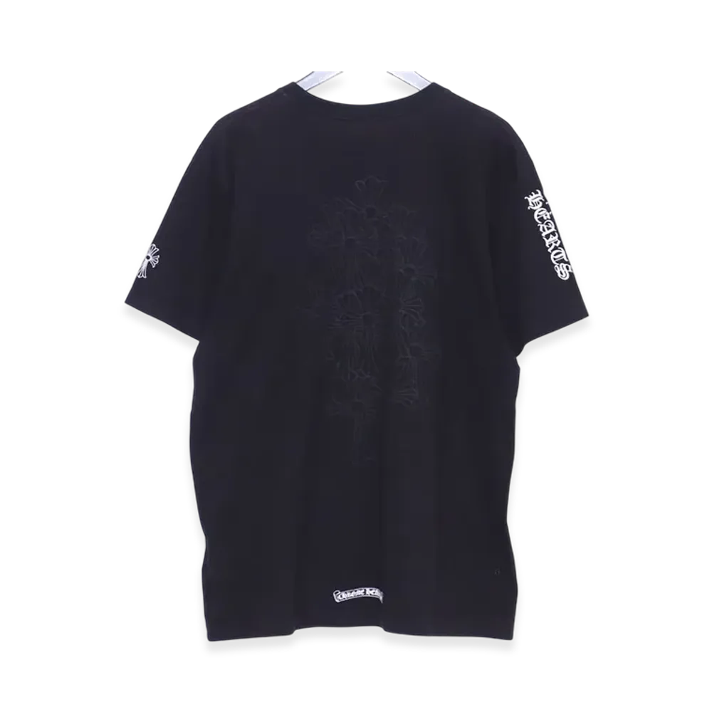 Chrome Hearts Cemetery Cross Back Print T-Shirt "Black"