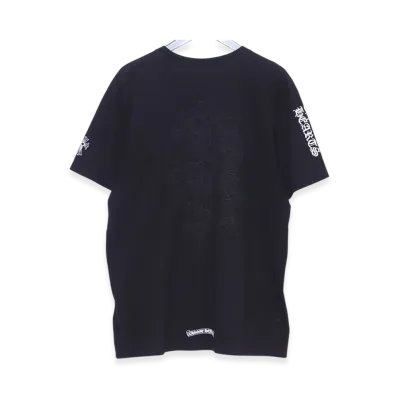 Chrome Hearts Cemetery Cross Back Print T-Shirt "Black"