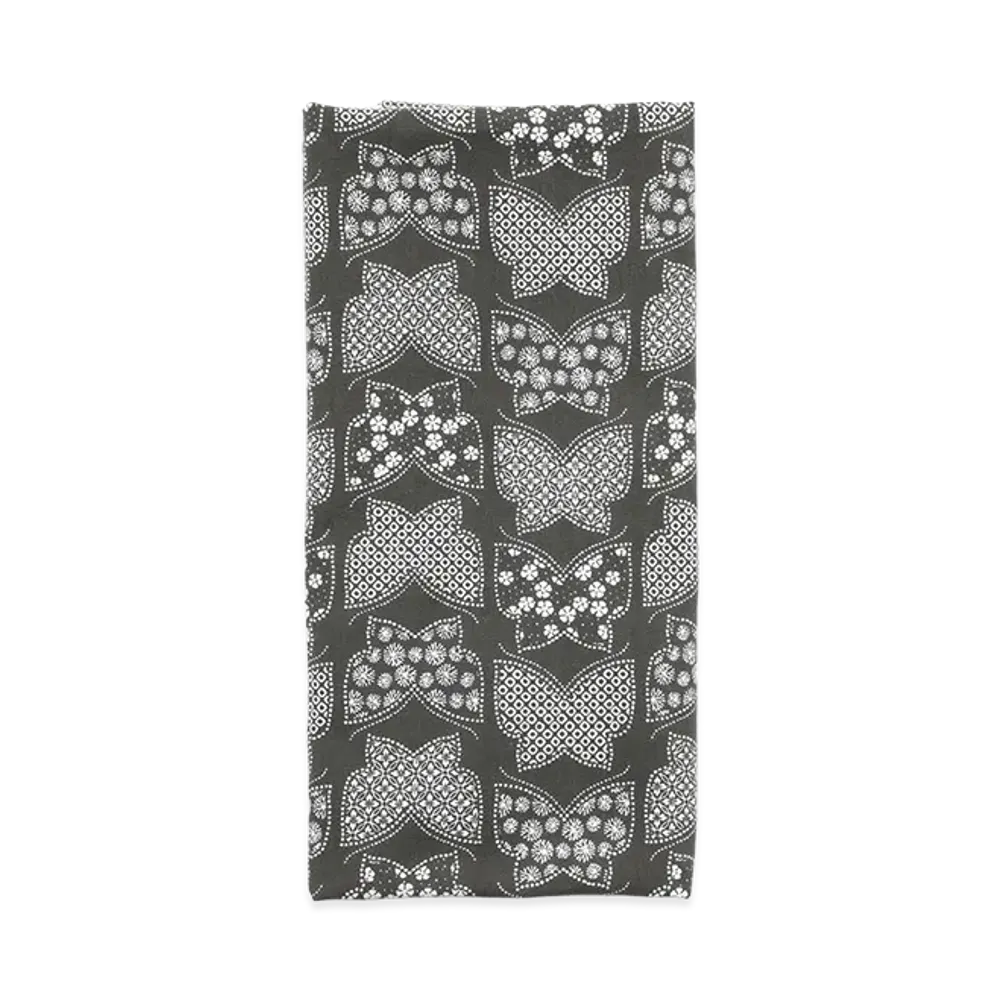 NEEDLES Tenugui - Papillon Print "Black"