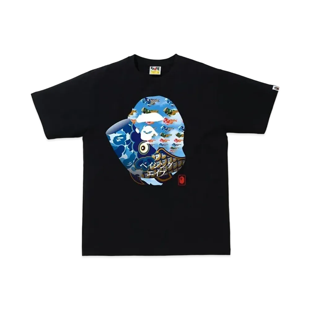 A BATHING APE Children's Day Tee (SS20) "Black/Blue"