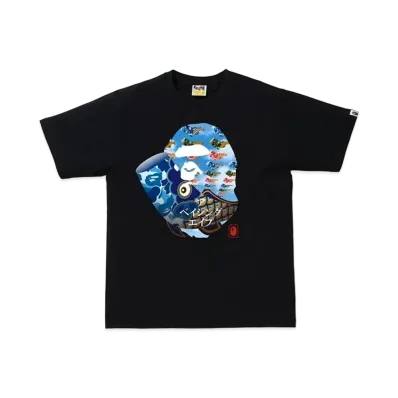 A BATHING APE Children's Day Tee (SS20) "Black/Blue"
