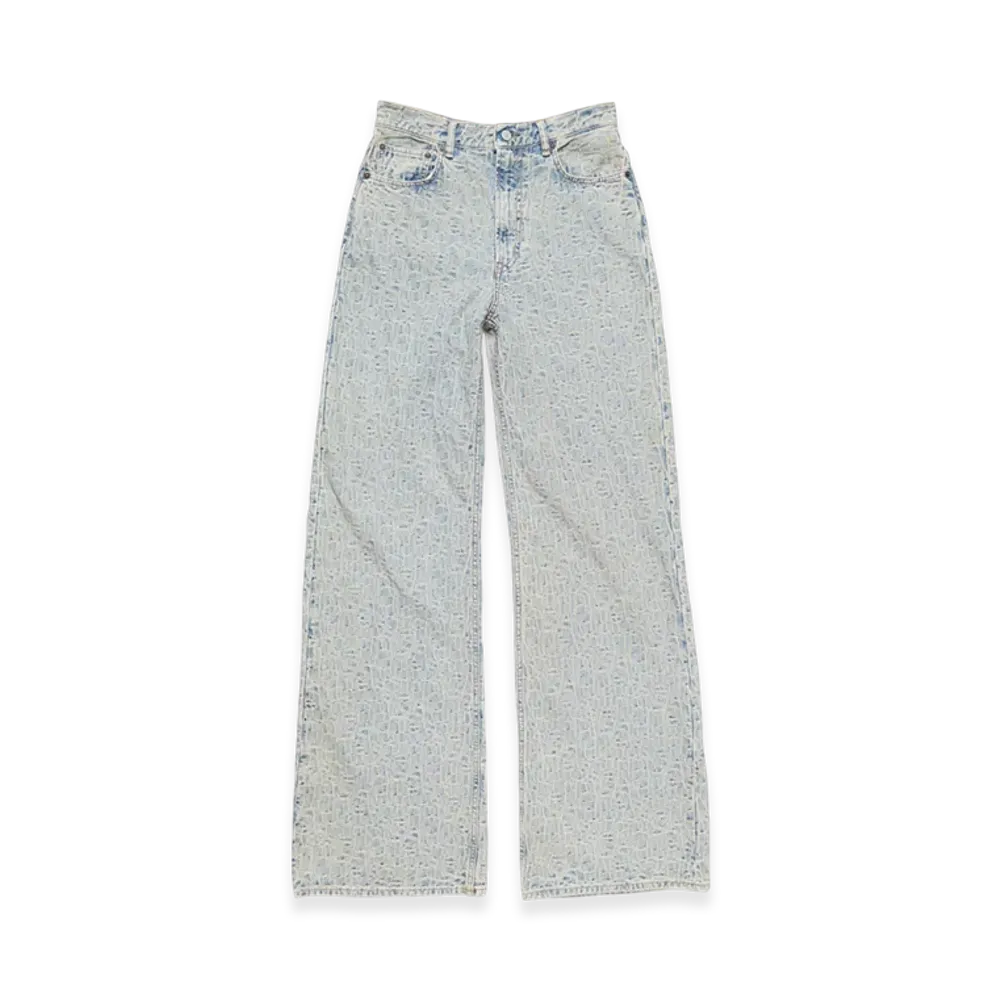 Acne Studios Relaxed Fit Jeans 2022 "Blue/Beige"