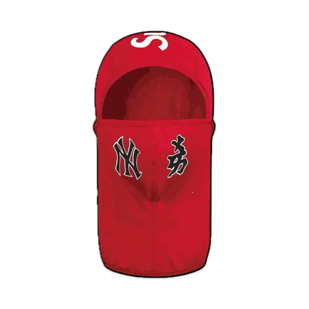 Supreme x MLB Kanji Teams Lightweight Balaclava "Red"