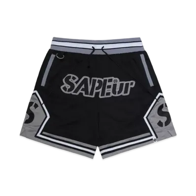 SAPEur Basket Shorts "Black"