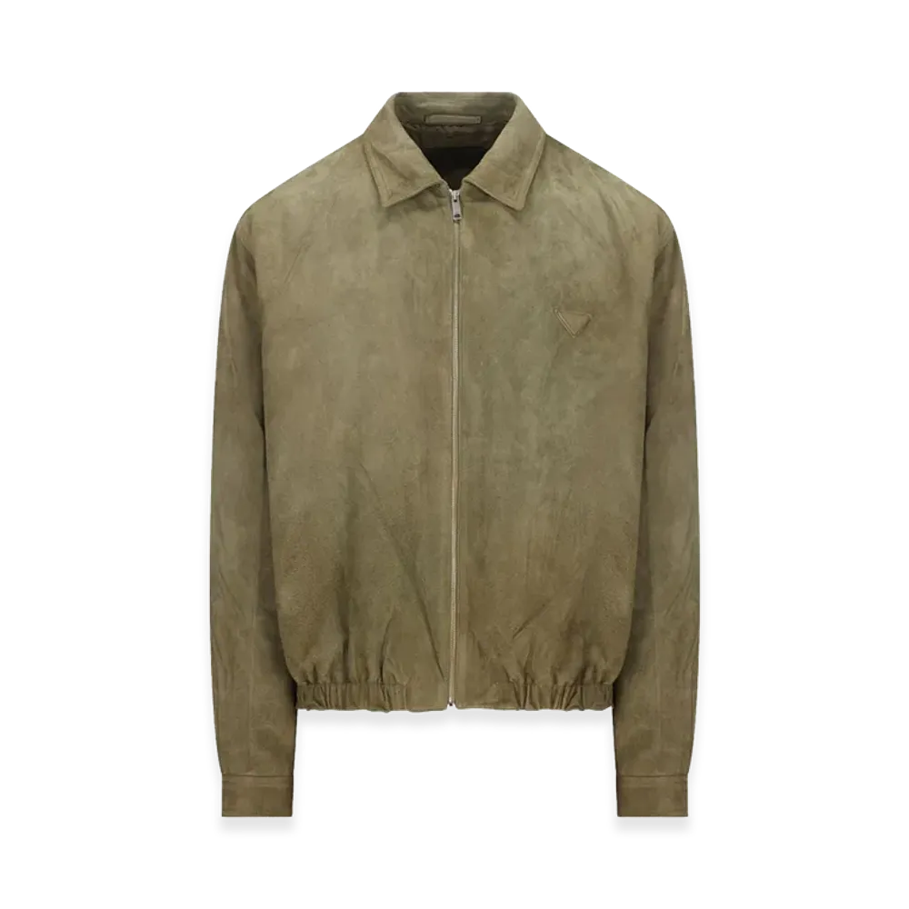 PRADA Suede Jacket "Green"