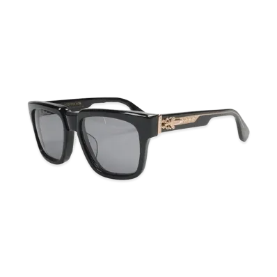 Chrome Hearts BOX OFFICER Sunglasses "Black/Gold"