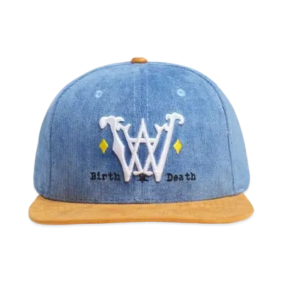 WANNA Invisible Guns CartelSnapBack "BLUExMUSTARD"