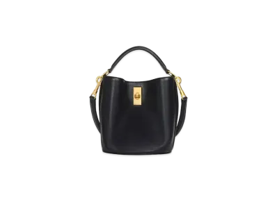 CELINE Teen Bucket 16 In Smooth Calfskin "Black"