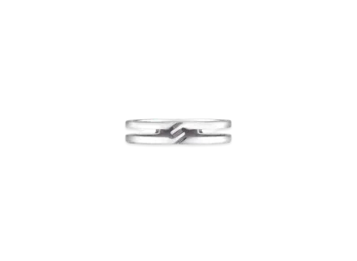 GUCCI Gucci Infinity 18K Ring "Silver"