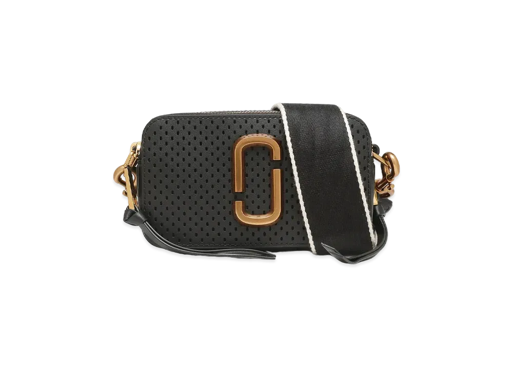 MARC JACOBS The Perforated Snapshot "Black"