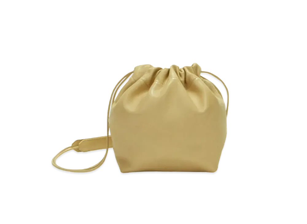 Jil Sander Drawstring Crossbody Small "Beige"