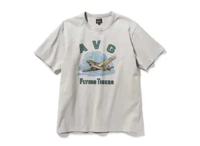 THE REAL McCOY'S MILITARY TEE / AVG H81-A2 "Gray"