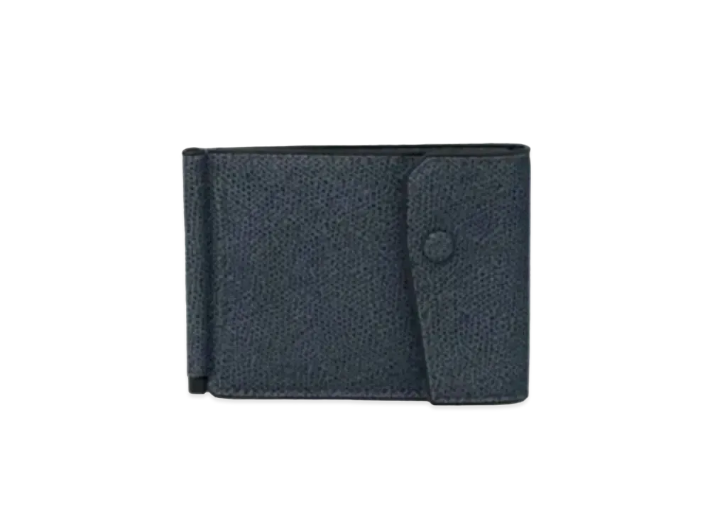 Valextra Grip Purse "Navy"