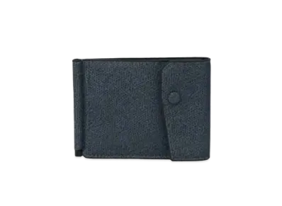 Valextra Grip Purse "Navy"