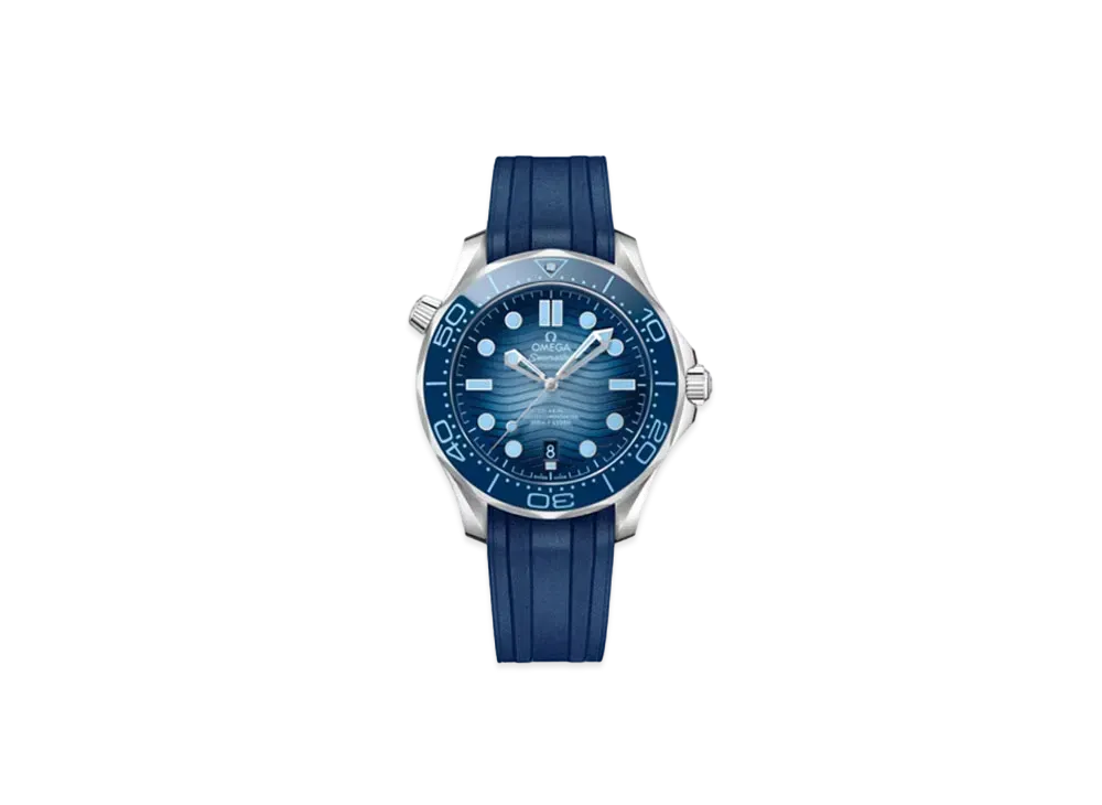 OMEGA Seamaster Diver 300M Co-Axial Master Chronometer 42MM "Stainless Steel/Blue" 210.32.42.20.03.002