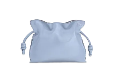 LOEWE Flamenco Clutch In Nappa Calfskin "Blue Lilac"