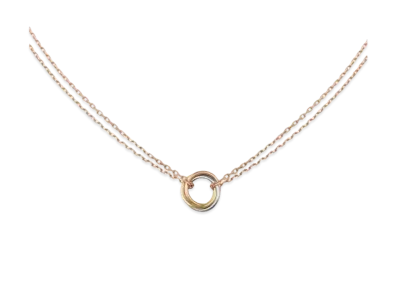 Cartier Trinity Necklace "White Gold / Yellow Gold / Pink Gold"