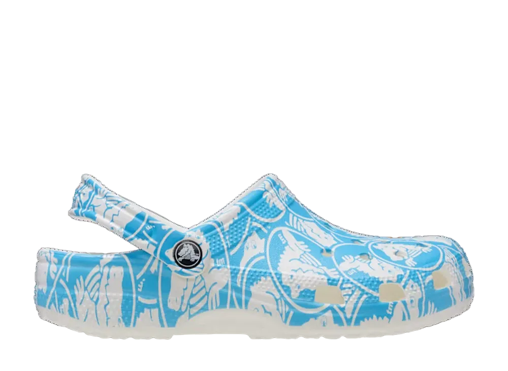 Crocs Classic Duke Print Clog "Venetian Blue"