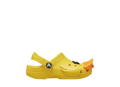Crocs Little Kids Classic I Am Rubber Ducky Clog "Sunflower"