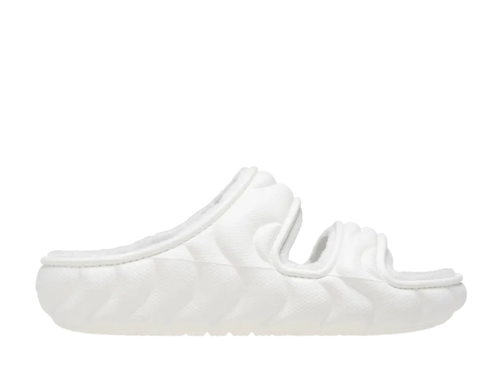 Crocs Classic Cozzzy Overpuff Sandal "White"