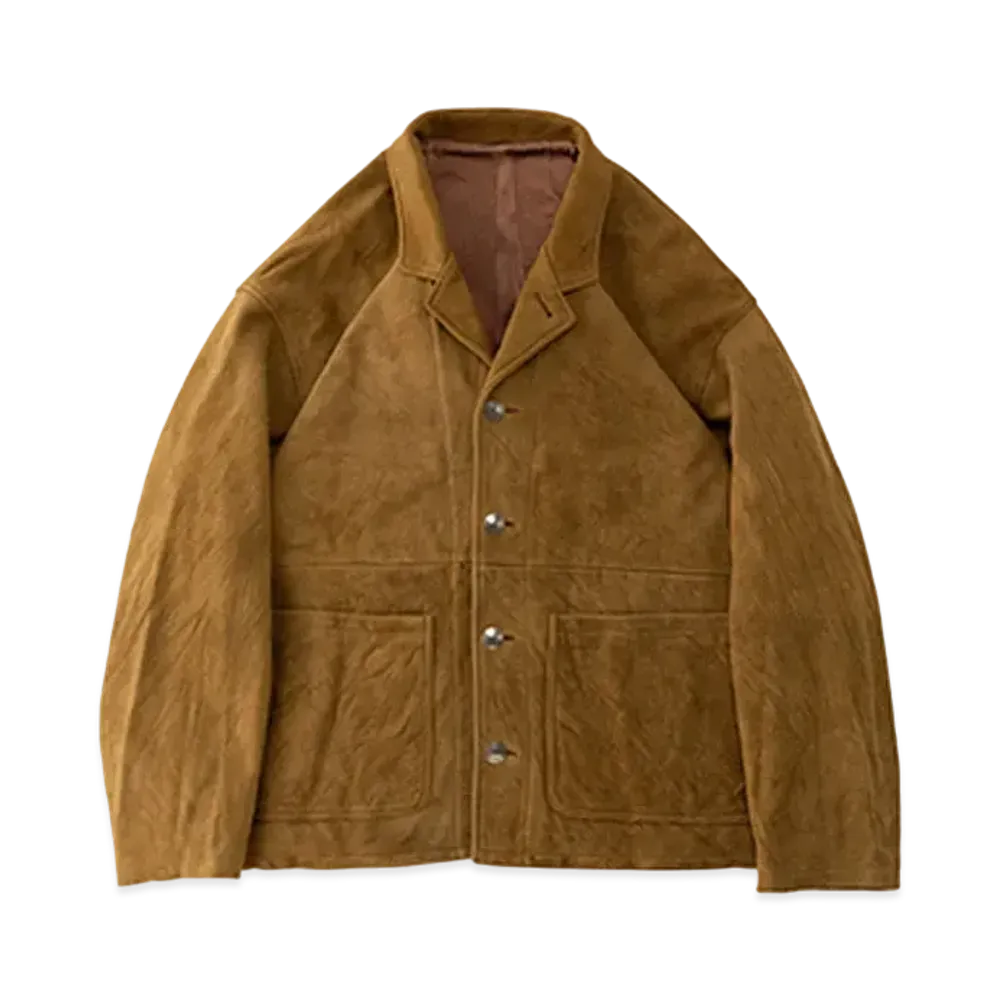 visvim SOWER JKT (JP DEERSKIN) "Camel"