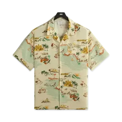 Kith LA Thompson Camp Collar Shirt "Marcona"