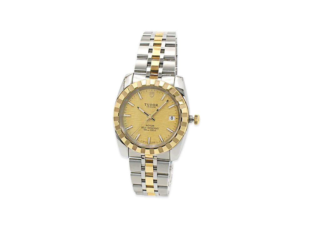 TUDOR Classic Date 36mm "Silver/Yellow Gold"