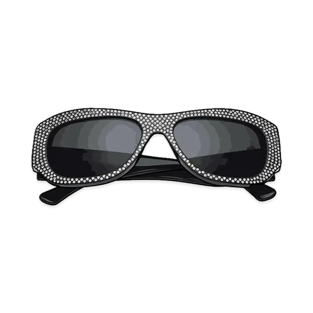 Supreme Club Sunglasses "Crystal"