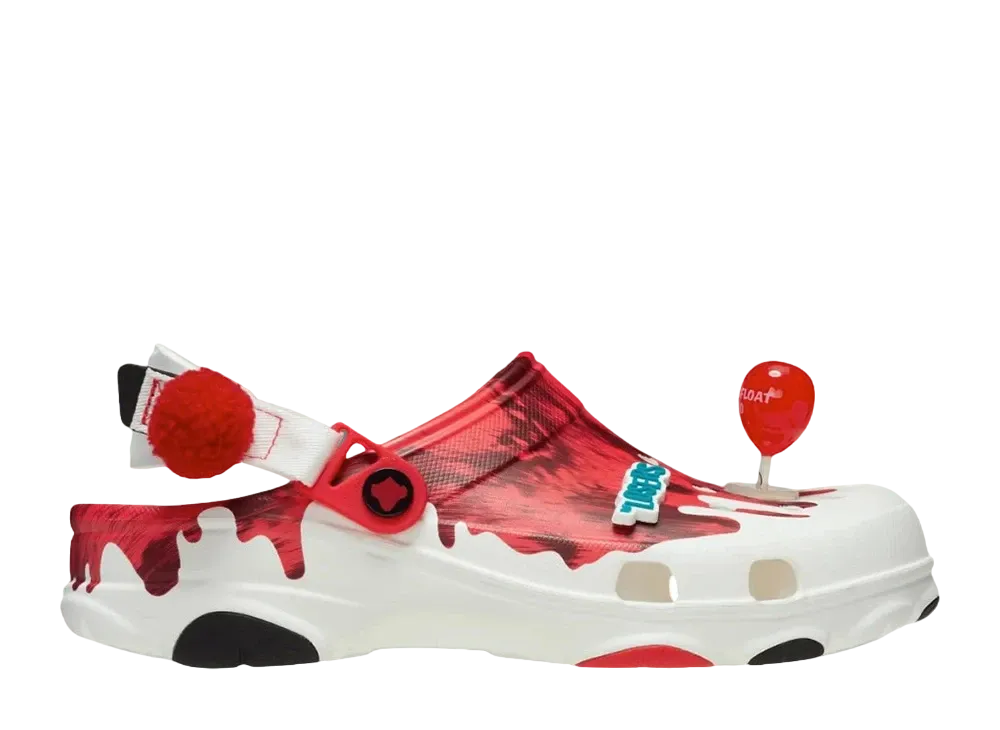 Pennywise x Crocs All Terrain Clog "White/Red"