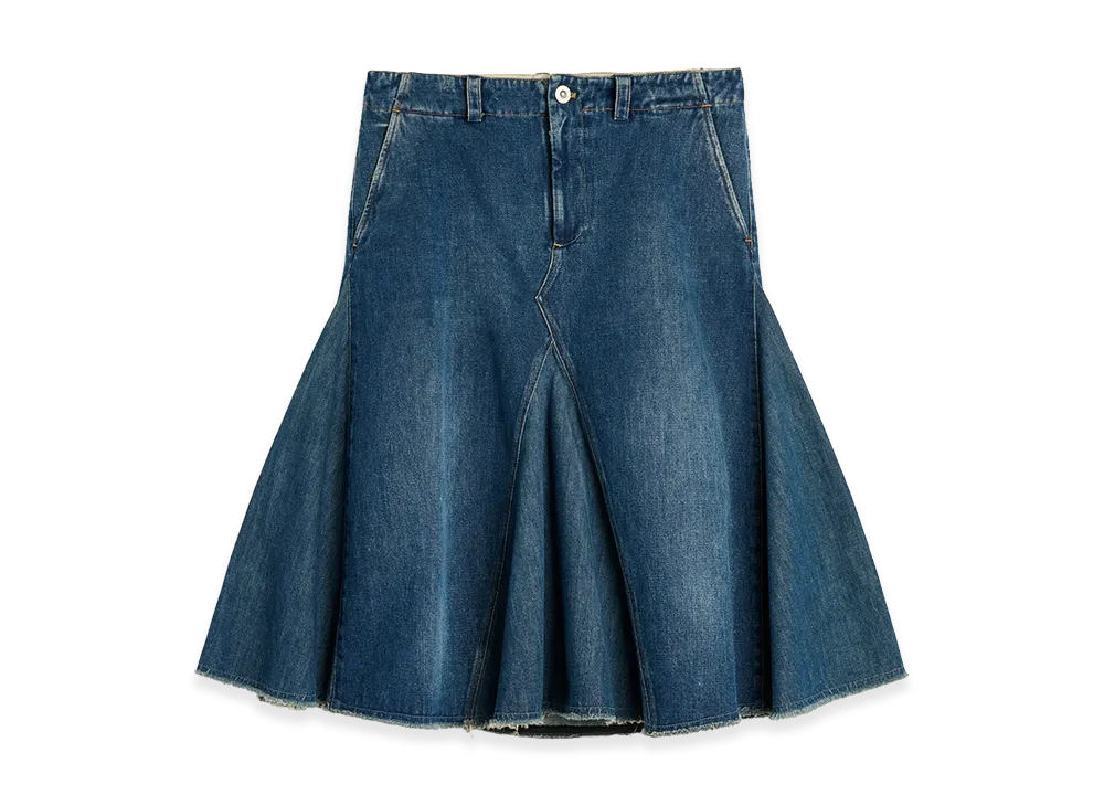 OUR LEGACY Women's Rift Skirt "Forever Love Wash"