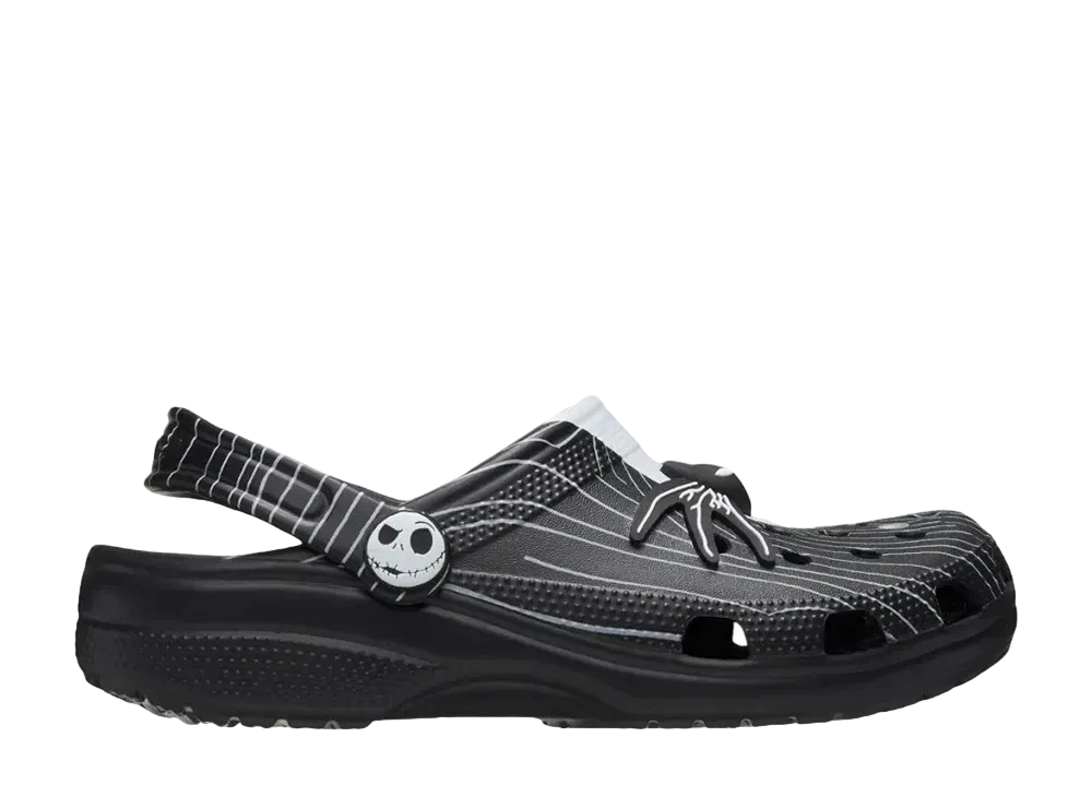 Jack Skellington x Crocs All Terrain Clog "Black/White"