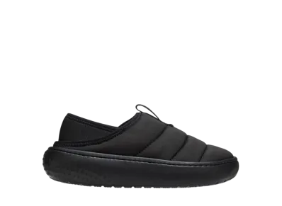 Crocs Big Kids Classic Puff Moc "Black"