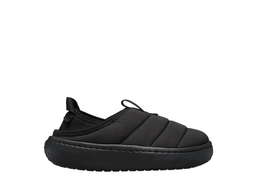 Crocs Little Kids Classic Puff Moc "Black/Black"