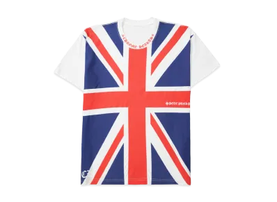 Chrome Hearts Union Jack Print Neck Logo T-shirt "White"