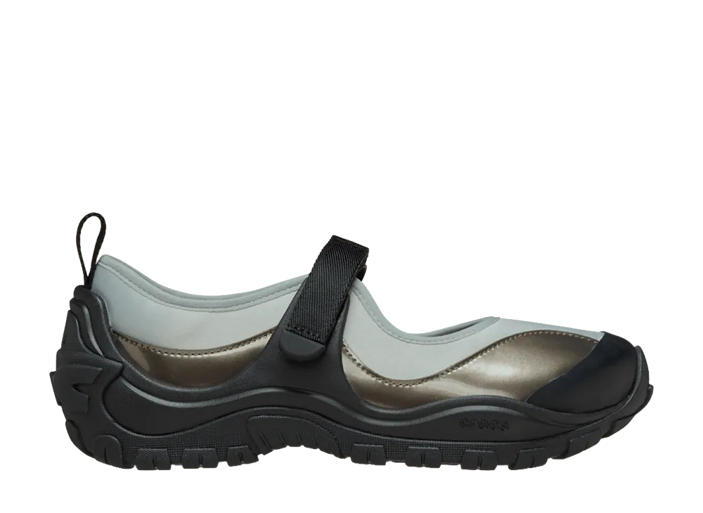 Crocs Women's Terre Tech "Black/Silver Metallic"